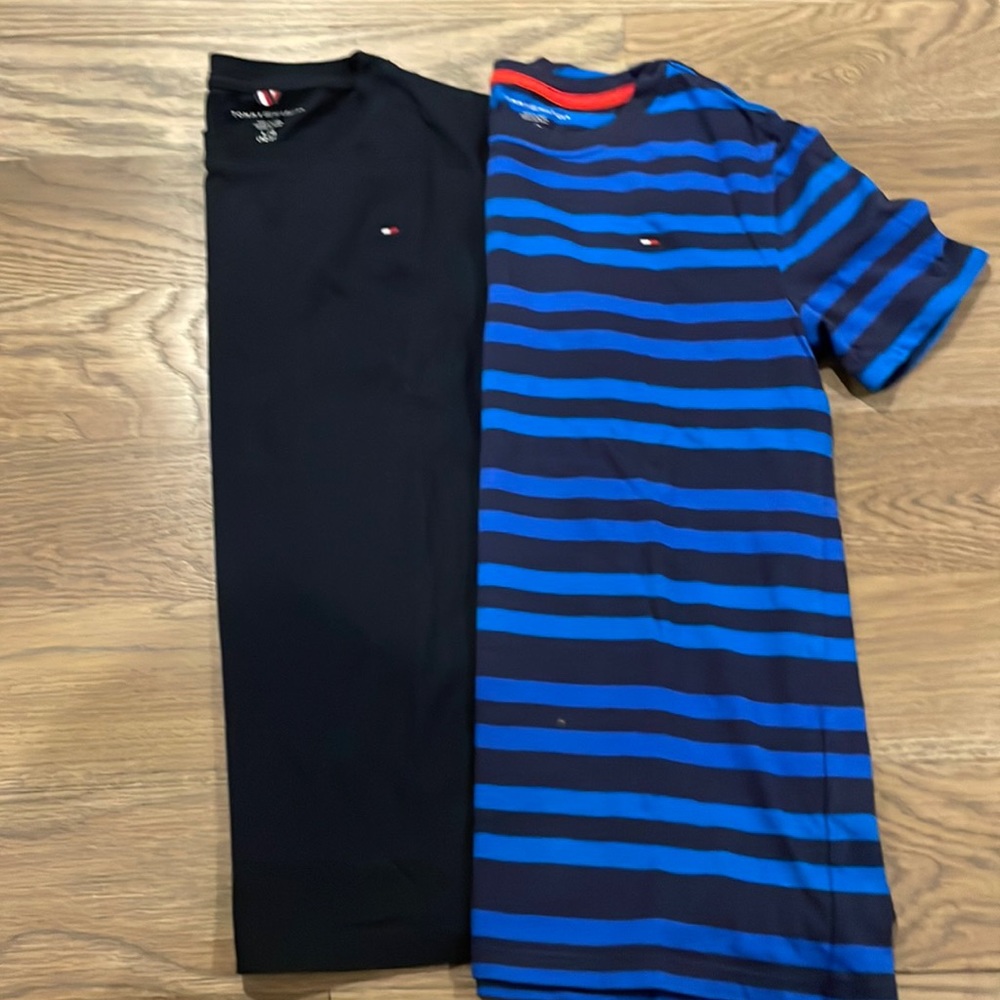 3/ $30 Tommy Hilfiger boys crew t shirts set